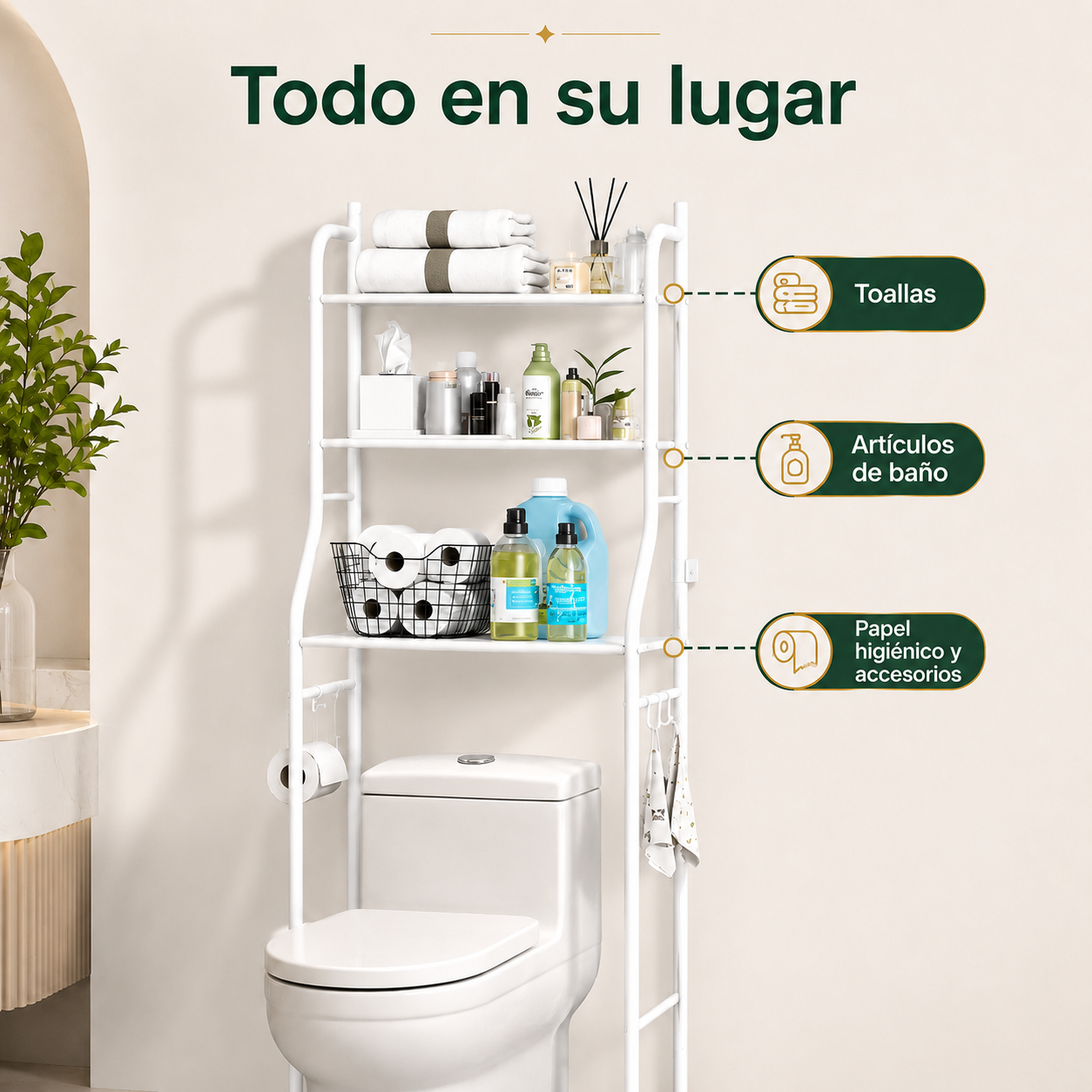 Organiza Plus | Mejor organización en tu baño