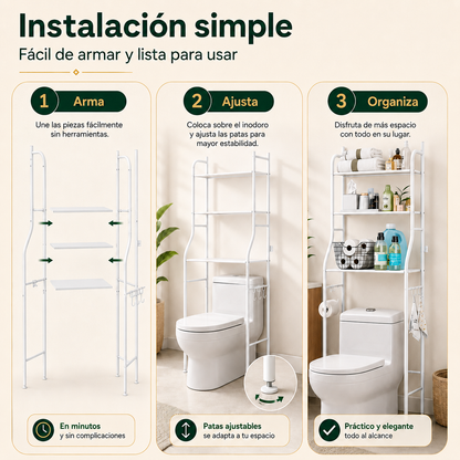 Organiza Plus | Mejor organización en tu baño